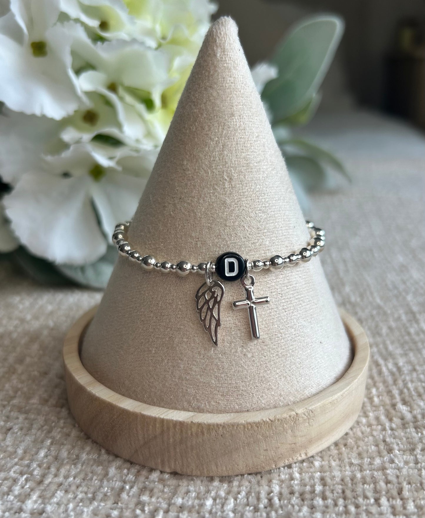 Personalised Sterling Silver 'Always With Me' Bracelet