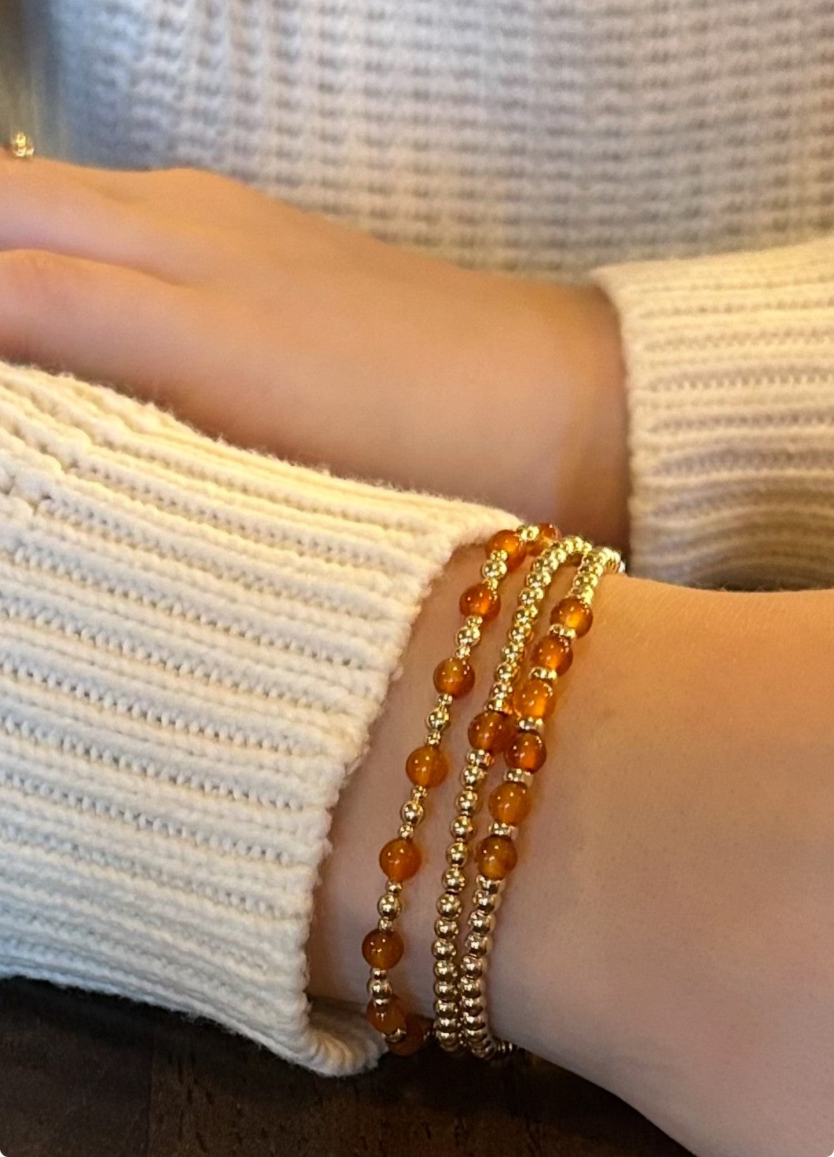 'Ember Glow Radiance' Bracelet