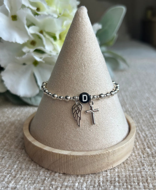 Personalised Sterling Silver 'Always With Me' Bracelet