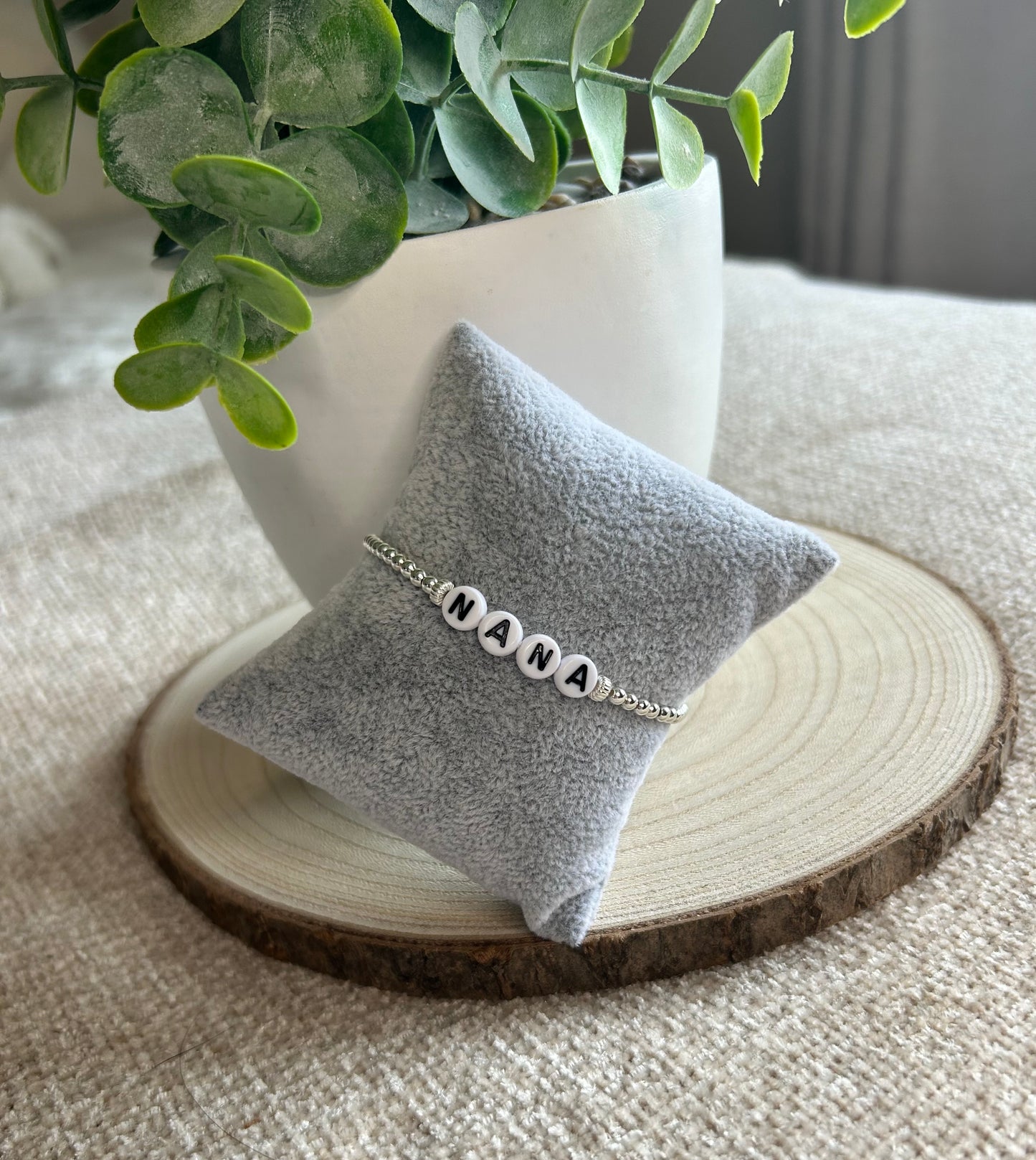 Personalised Sterling Silver Bracelet
