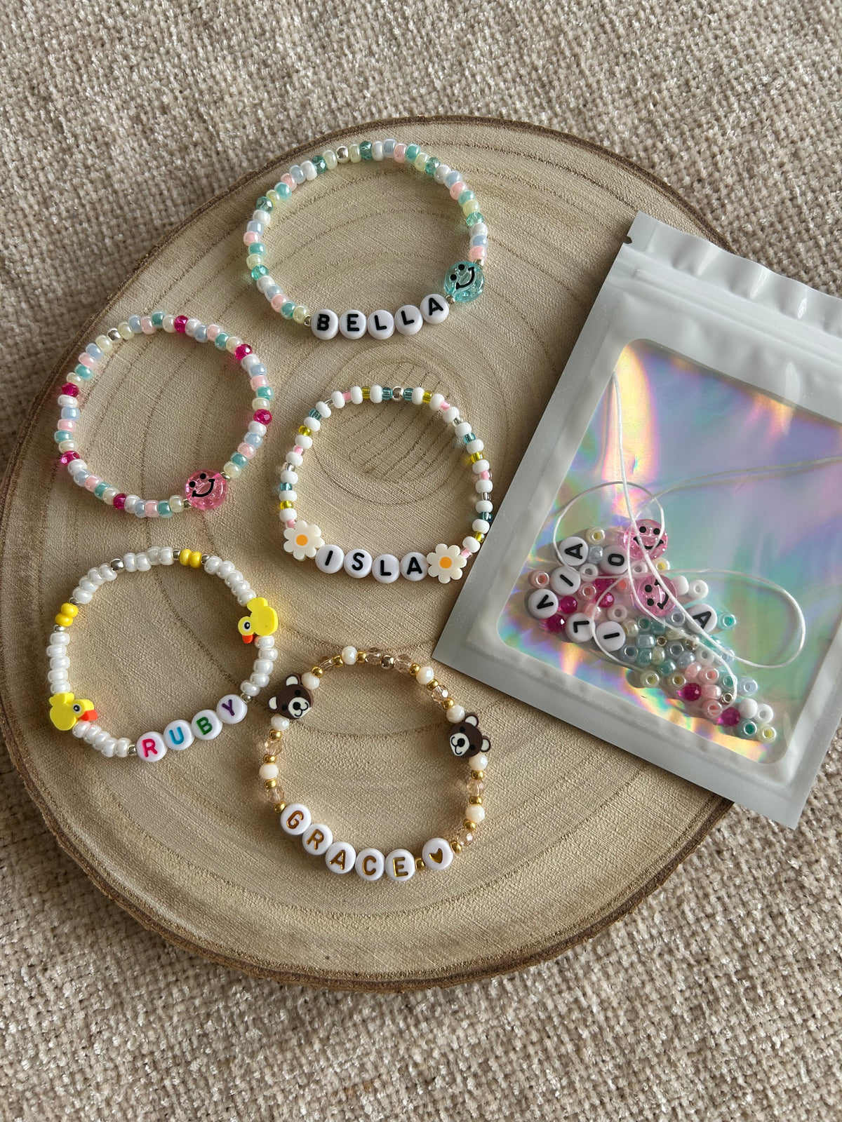 'Tiny Treasures' Kid's Bracelet-Making Kit
