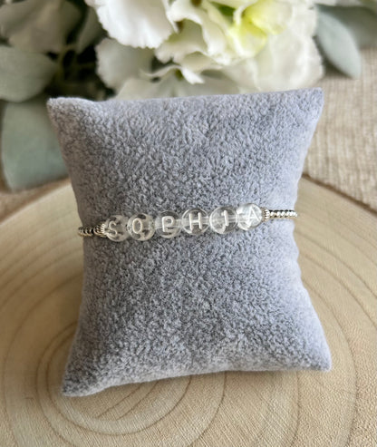Personalised Sterling Silver Bracelet