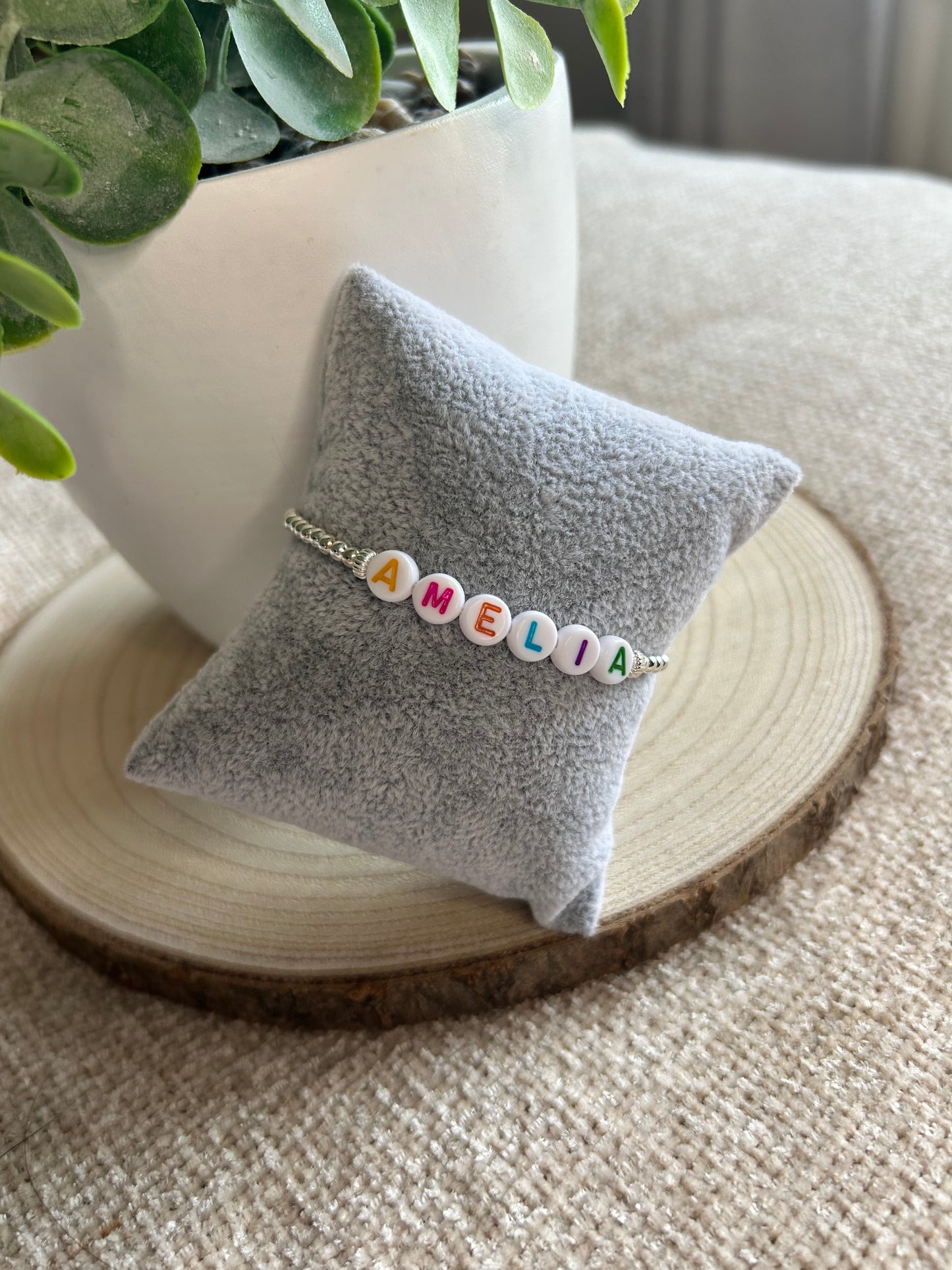 Personalised Sterling Silver Bracelet