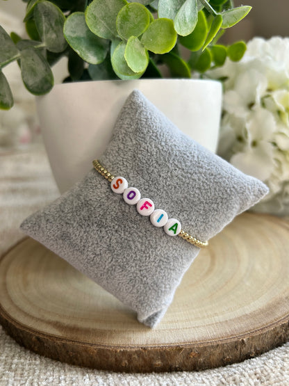 Personalised Gold-Filled Bracelet