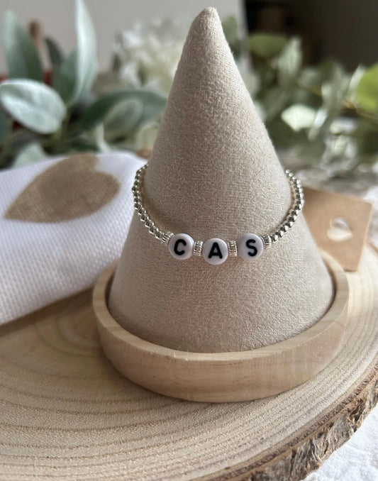 Personalised Sterling Silver Bracelet