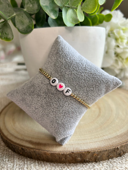 Personalised Gold-Filled Bracelet
